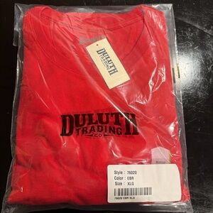 Duluth Trading Co Red shirt size xl